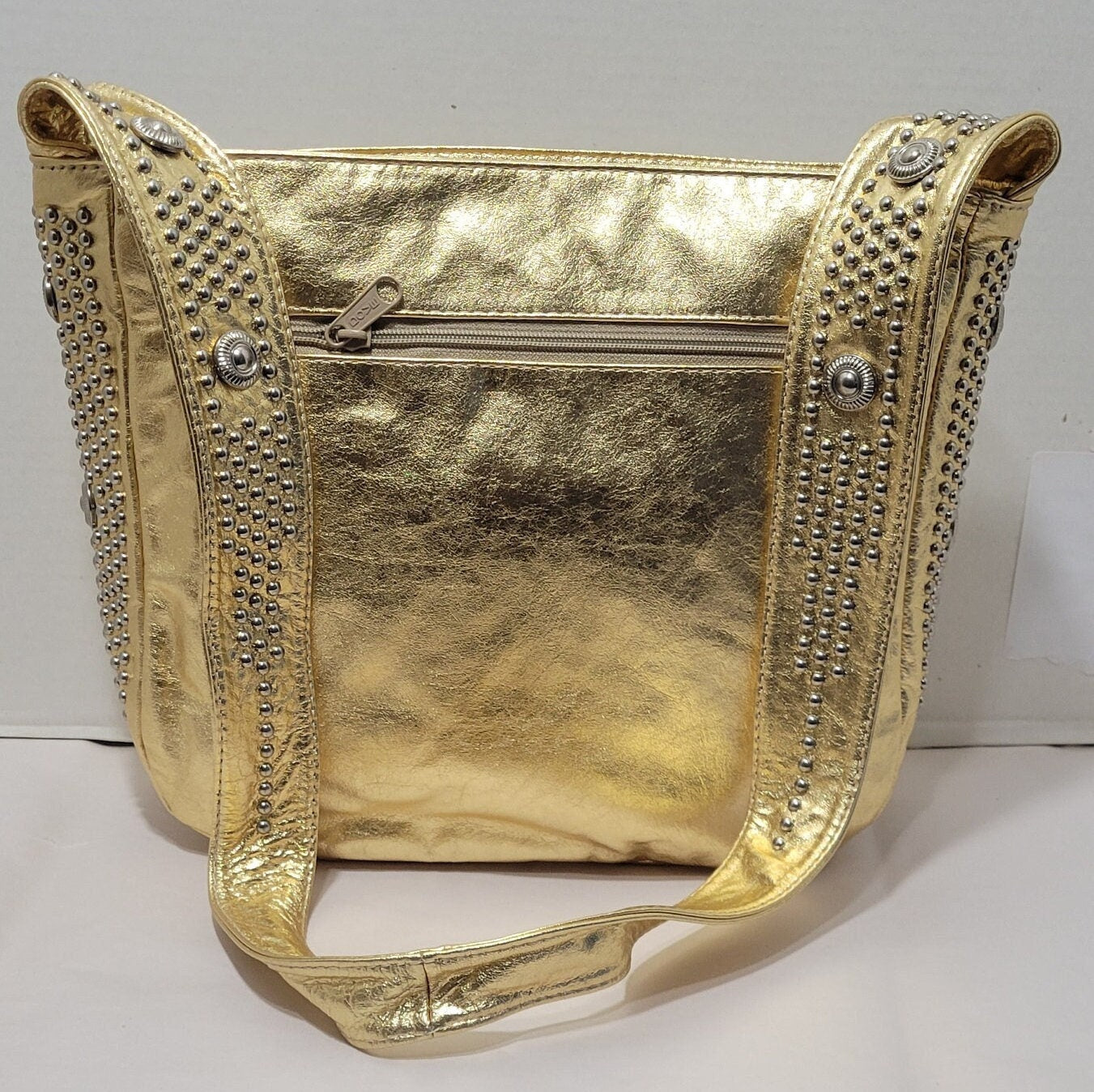 Tejrasila Golden Shoulder Handbag! #Genuine Soft leather#Made in USA #