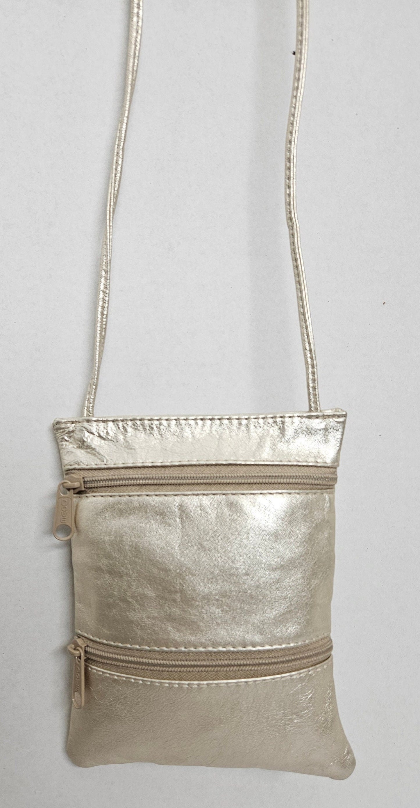 Shining Beige Leather Travel bag!TR004P,Crossbody bag-Handbag for women,Purses for girls, Soft Genuine Leather bag,gift for her,Made in USA