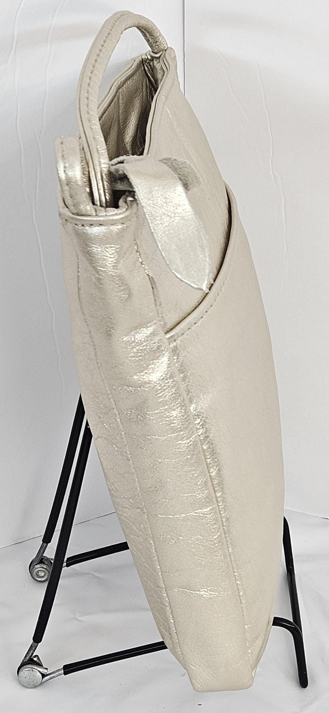 Shining Beige Luxury Genuine leather purse for Women,girls,and all. Tr#304SB.Design for you.Made in USA.