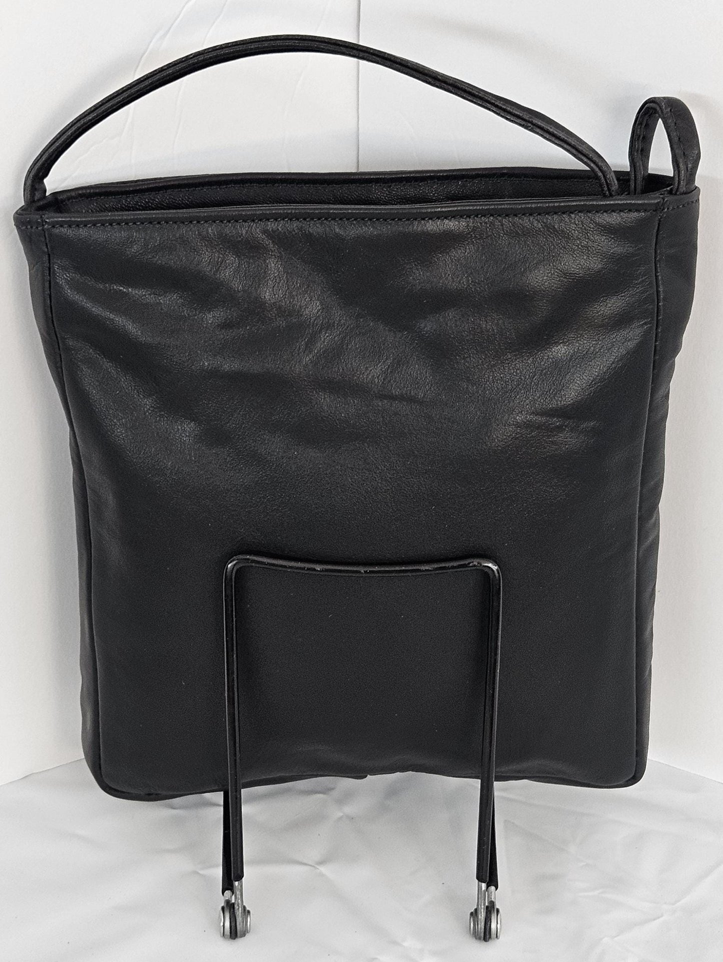 Black and black print Luxury Genuine leather purse for Women,girls,and all. #304Bb.Design for you.Made in USA.