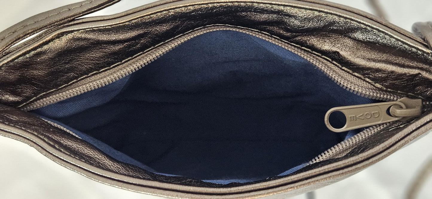 Shining Pewter Luxury Genuine leather purse for Women,girls,and all. #304SP.Design for you.Made in USA.