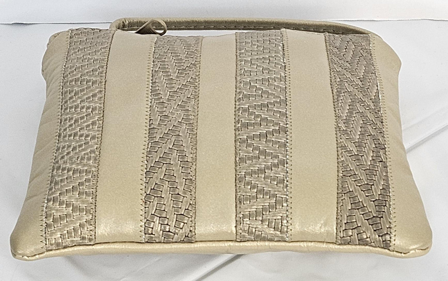 Champagne champagne print Zigzag stich Crossbody Handbag #TR3302ccp-Z, Purses,Universal Use Genuine Leather. Made in USA.