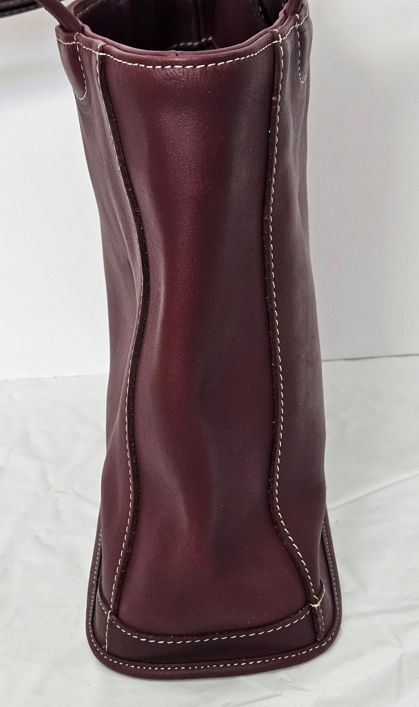 Cherry Cowhide Genuine Leather bag TRH3