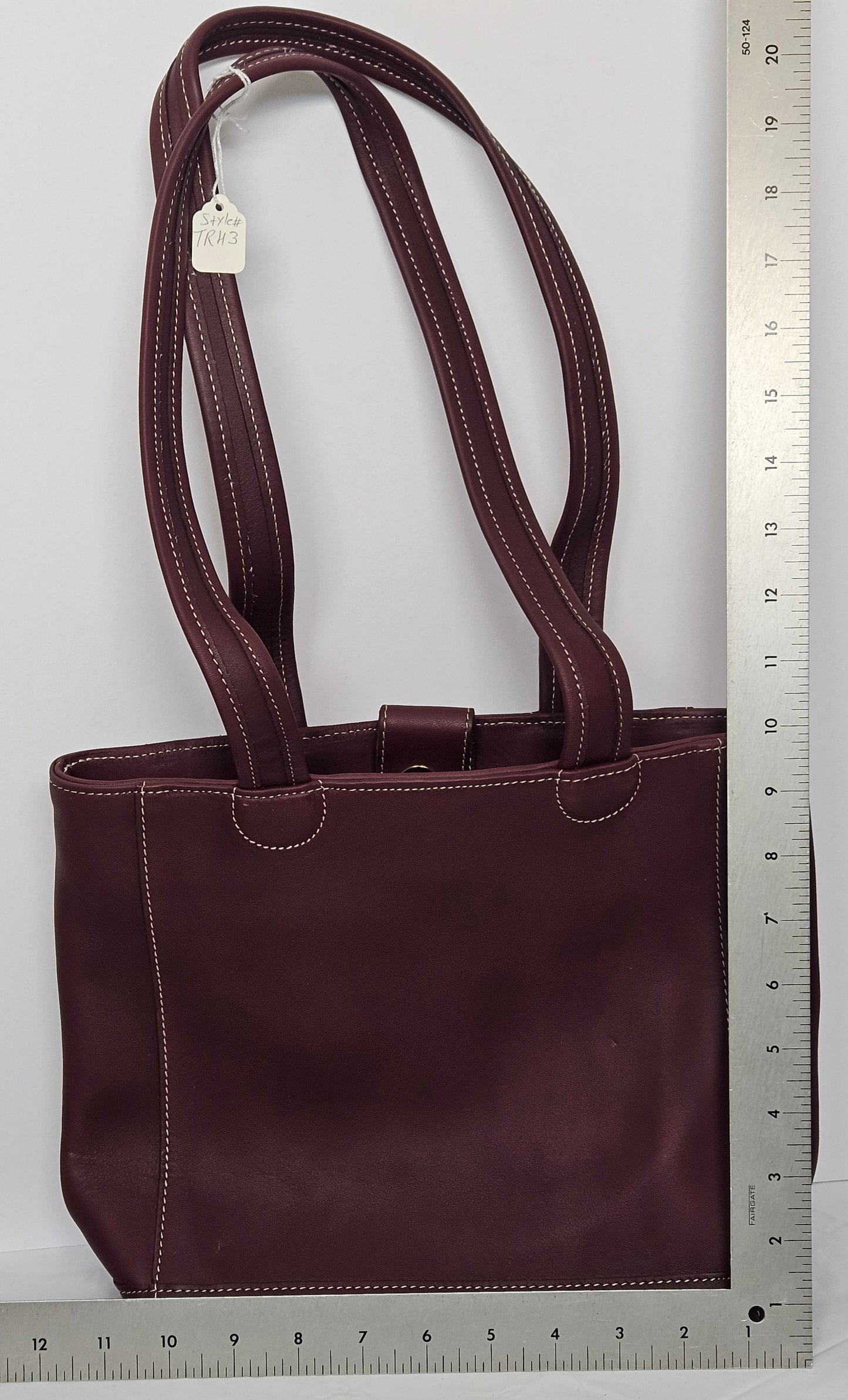 Cherry Cowhide Genuine Leather bag TRH3