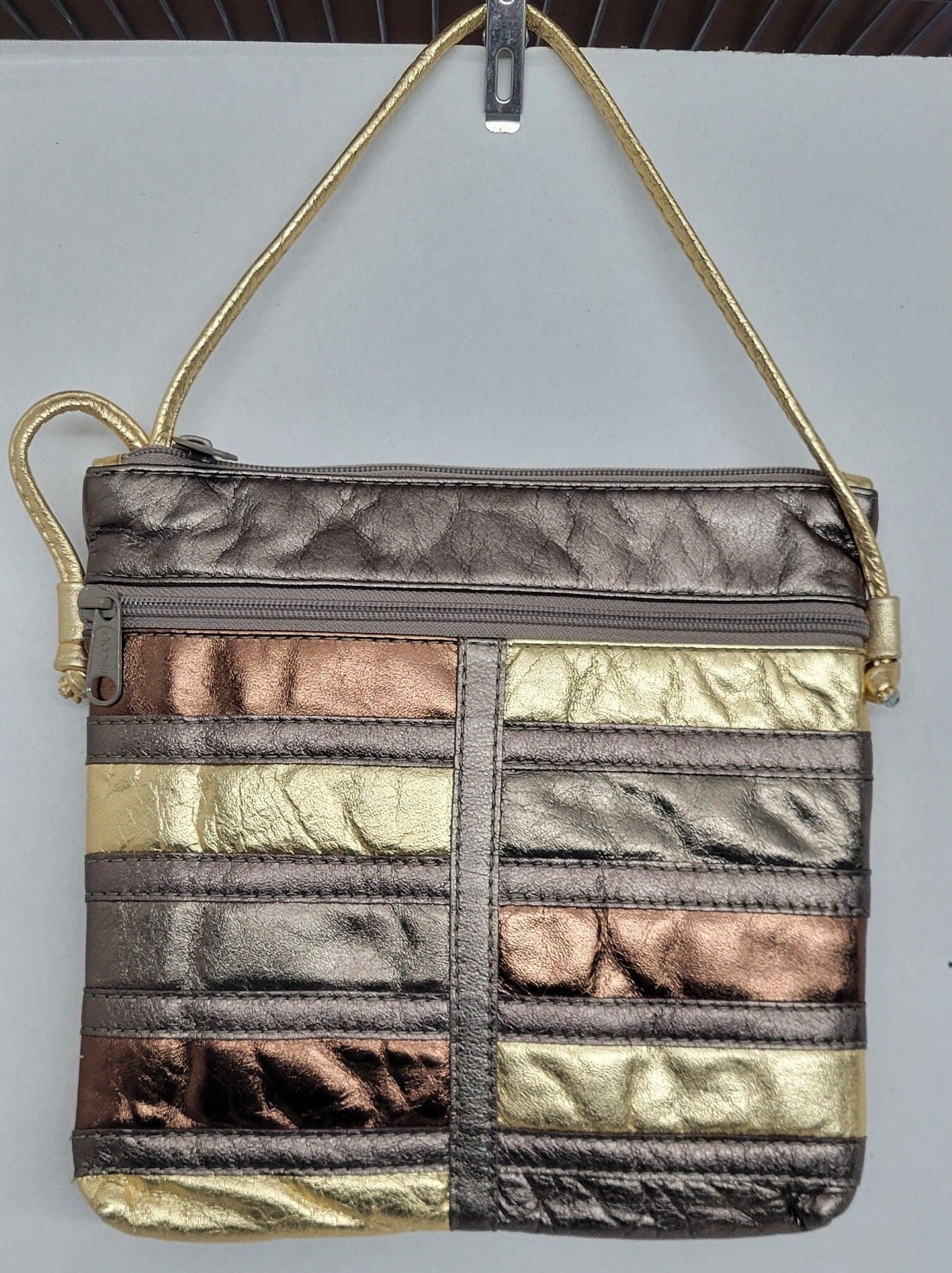 Tritone crossbody Purse Style #305Tri