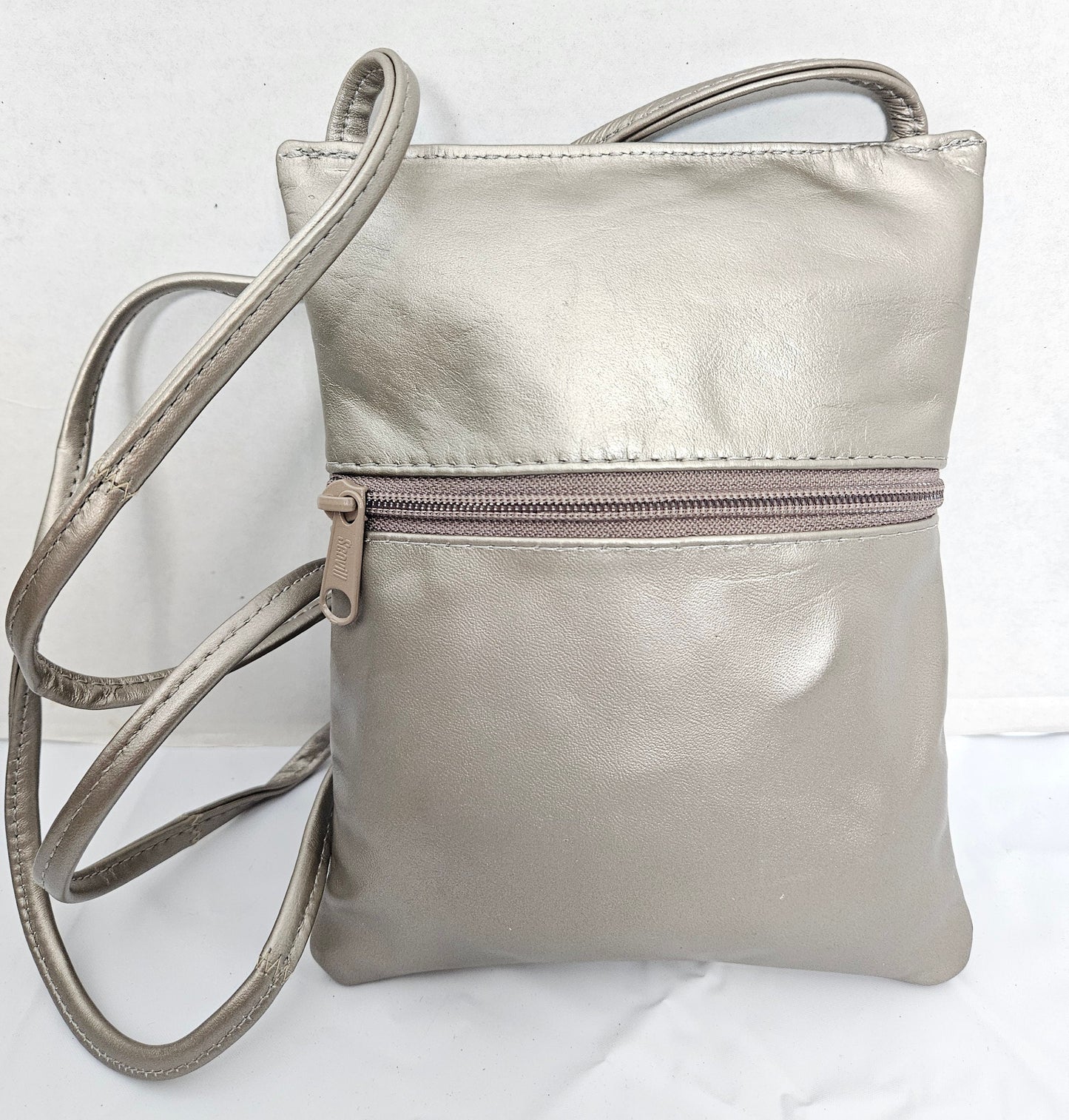 Light Mocha Leather Travel bag!TR004P,Crossbody bag-Handbag for women,Purses for girls, Soft Genuine Leather bag,gift for her,Made in USA!