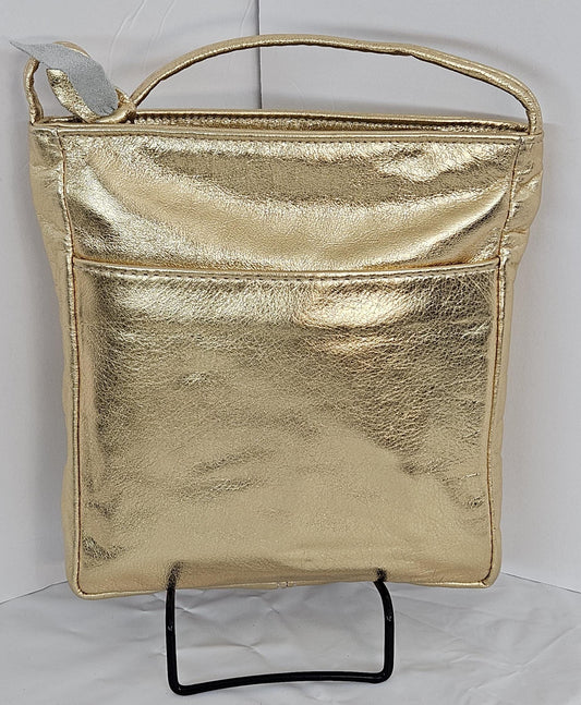 Shining Gold Luxury Genuine leather purse for Women,girls,and all. #304SG.Design for you.Made in USA.