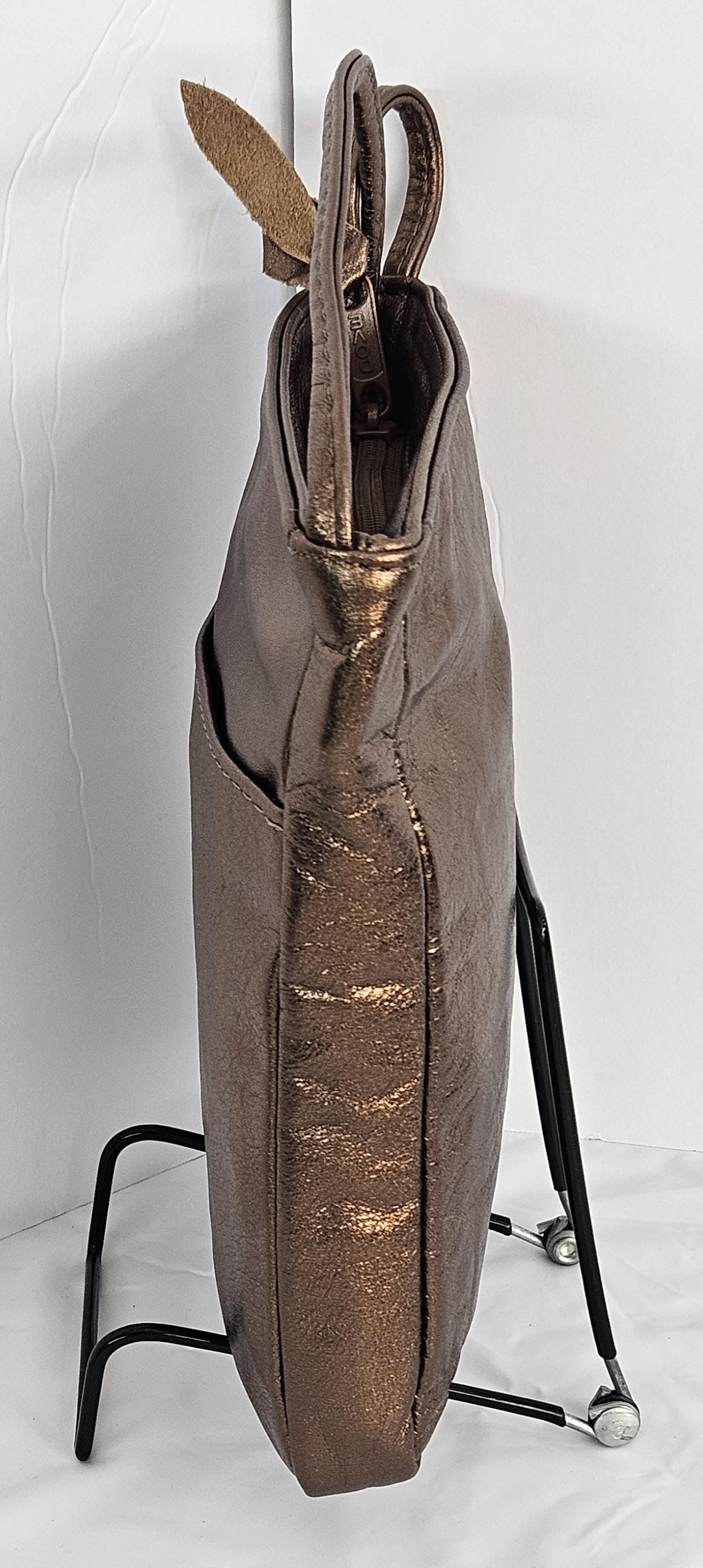 Shining Bronze Luxury Genuine leather purse for Women,girls,and all. #304B.Design for you.Made in USA.