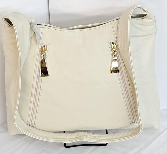 Bowne leather handbag! Two left and right pockets. Made in USA.TR9044-Bowne