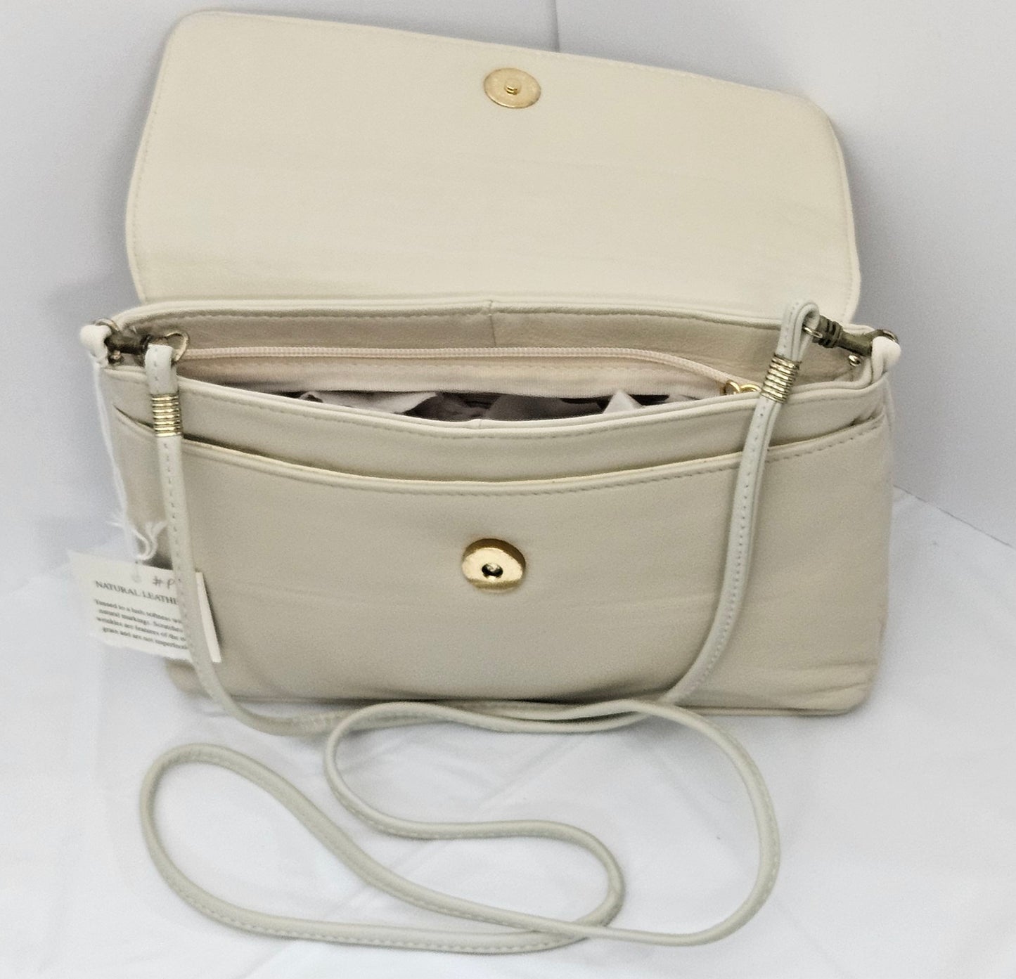 Bowne Leather Handbag Tr#p665.