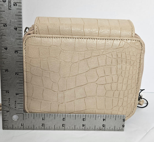 Beige crossbody travel bag #YW094