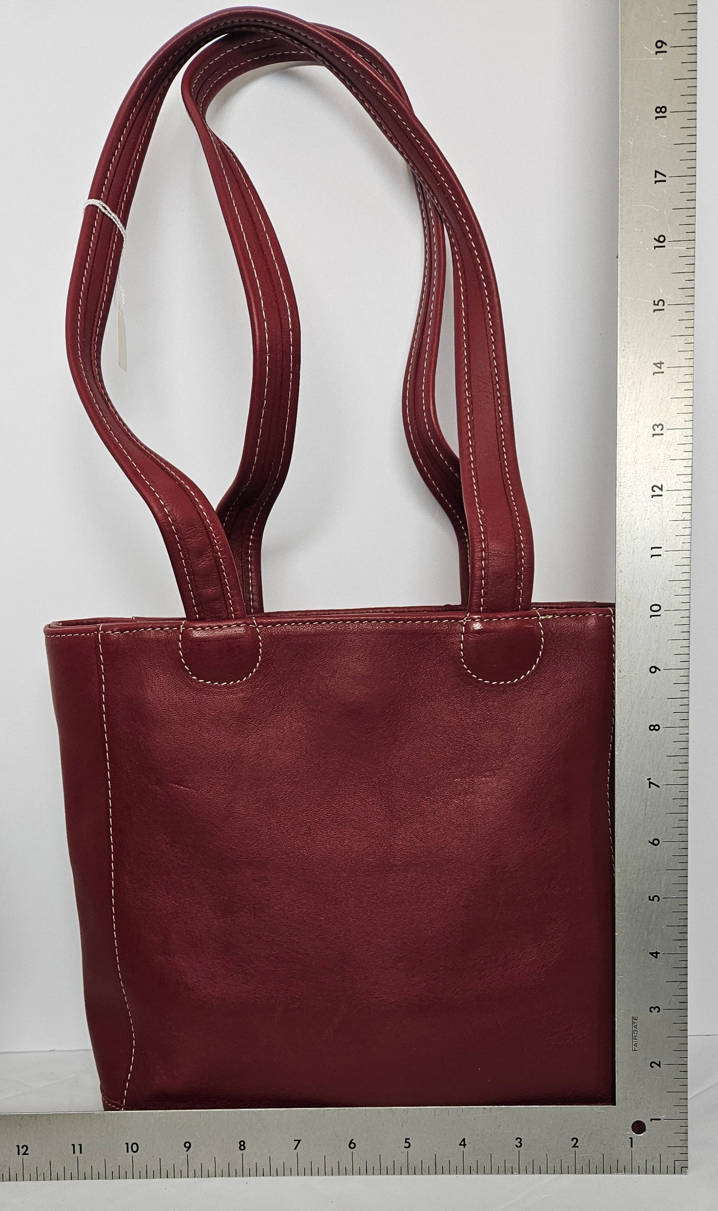 Red Cowhide Genuine Leather bag TRH3